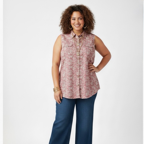 Wrangler Sleeveless Top - Picture 1 of 4